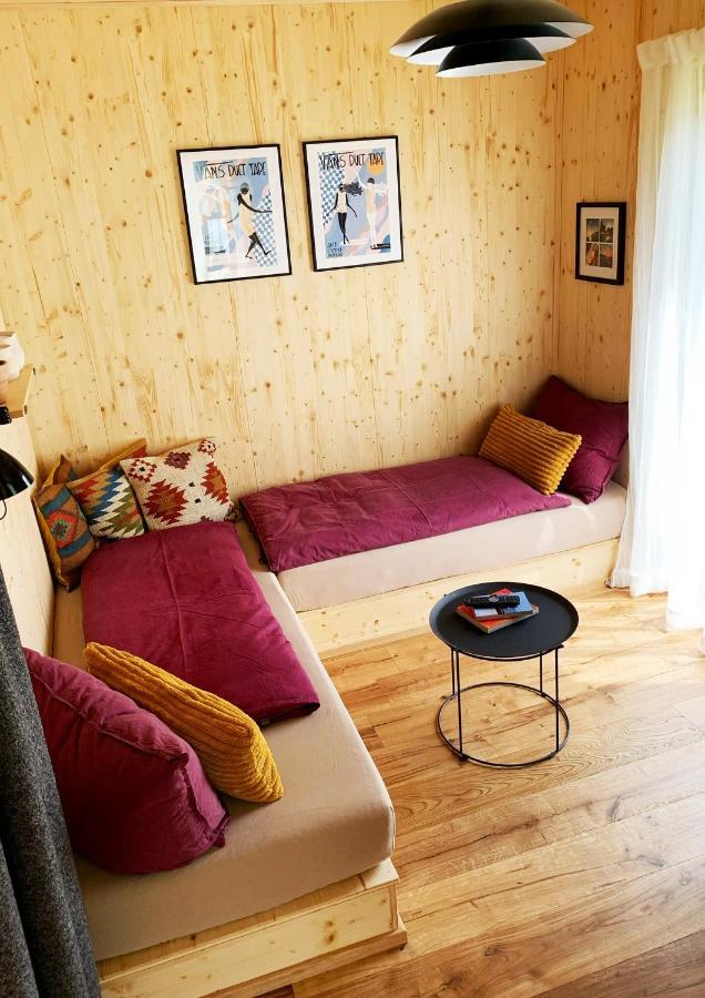 Hjem - Tiny Homes Direkt Am Wald Zwischen Allgaeu & Bodensee Bergatreute Exteriér fotografie