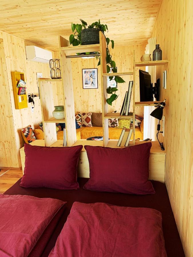 Hjem - Tiny Homes Direkt Am Wald Zwischen Allgaeu & Bodensee Bergatreute Exteriér fotografie