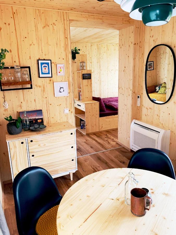 Hjem - Tiny Homes Direkt Am Wald Zwischen Allgaeu & Bodensee Bergatreute Exteriér fotografie