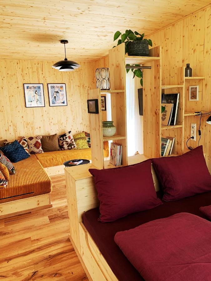 Hjem - Tiny Homes Direkt Am Wald Zwischen Allgaeu & Bodensee Bergatreute Exteriér fotografie