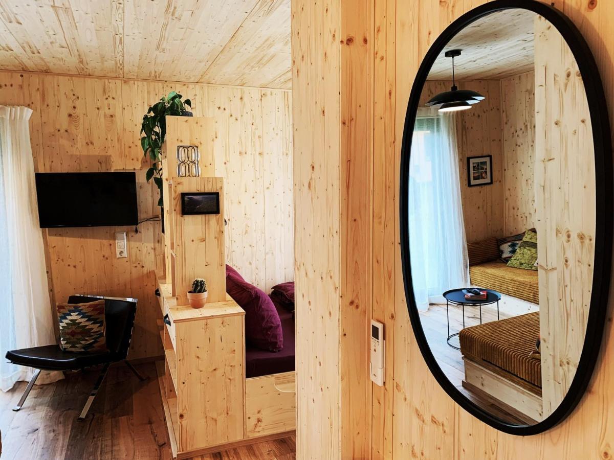 Hjem - Tiny Homes Direkt Am Wald Zwischen Allgaeu & Bodensee Bergatreute Exteriér fotografie