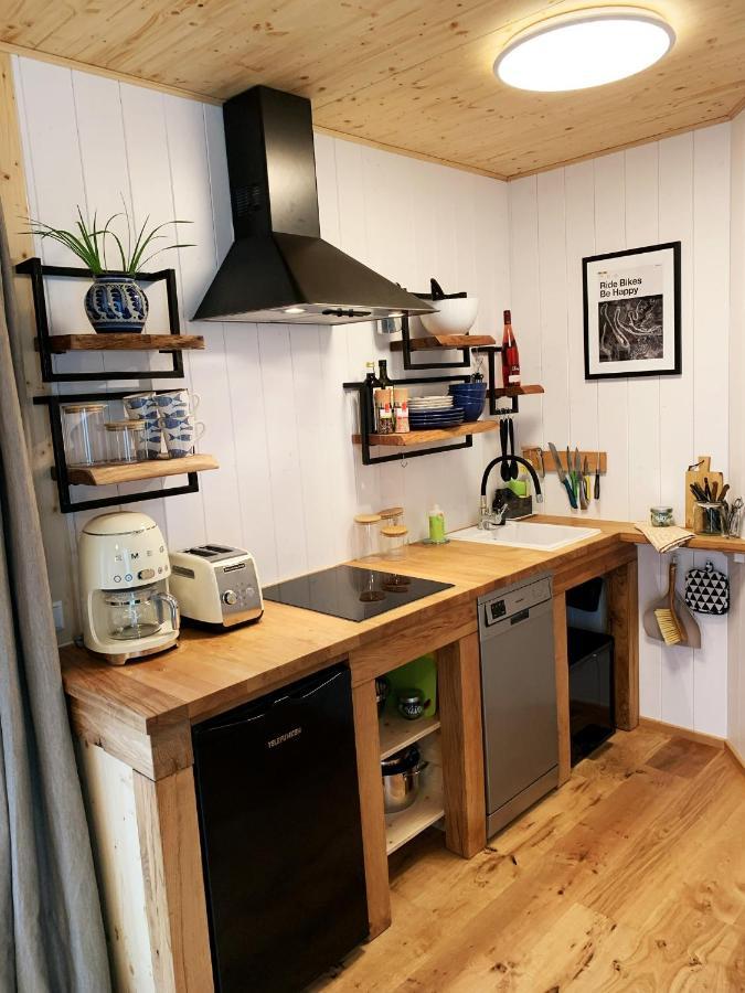 Hjem - Tiny Homes Direkt Am Wald Zwischen Allgaeu & Bodensee Bergatreute Exteriér fotografie