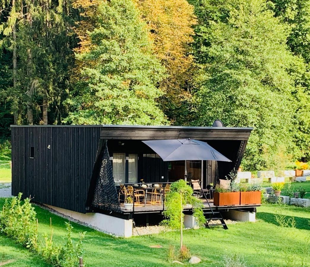 Hjem - Tiny Homes Direkt Am Wald Zwischen Allgaeu & Bodensee Bergatreute Exteriér fotografie
